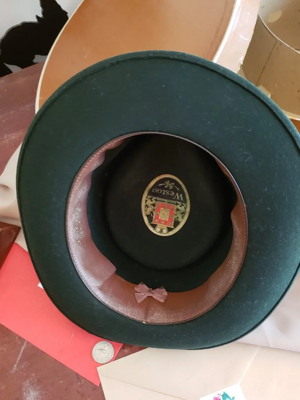 WESTON TYROLEAN VINTAGE HAT WITH BOX - Picture 5 of 10